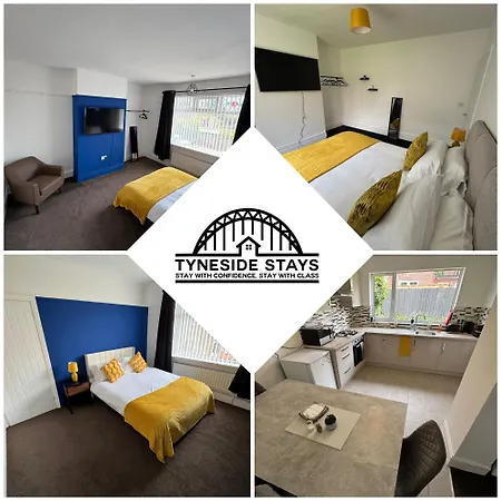 4 Bedroom House In Newcastle City Centre Location, Free Parking, Fast Wifi-3